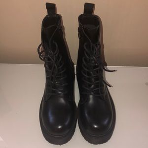 Combat/Platform Laceup Boots